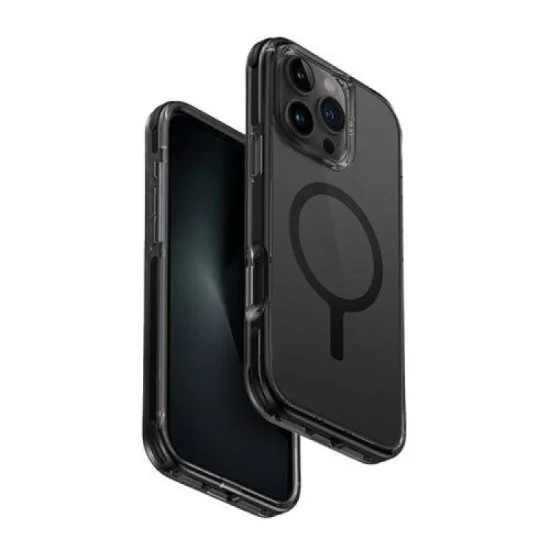 Cover Iphone 16 Pro Hybrid Magclick Charging Combat Uniq - Carbon (Black)